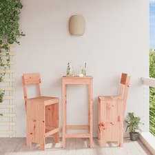 Image of Bar Stools 2 pcs 40x48.5x115.5 cm Solid Wood Douglas