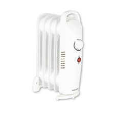 Image of Oil Filled Radiator by Warmlite 650 Watts 5 Fin WL43002YW White