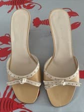 Image of Vintage LK Bennett Kitten Heel Mules size 5
