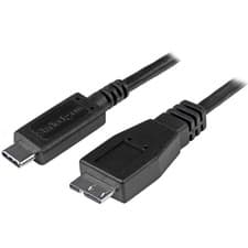 Image of StarTech.com USB C to Micro USB Cable 0.5m - USB 3.1 Type C to Micro USB Type B