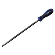 Image of Faithfull Handled Round Second Cut Engineers File 250mm (10in)
