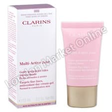 Image of Clarins Multi Active Jour Day Cream Gel Target Fine Lines 15ml New & Boxed