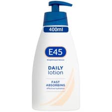 Image of E45 Daily Lotion Skincare For Dry & Sensitive Skin Fast absorbing Lotion - 400ml