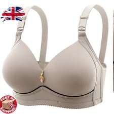 Image of Comfort Bra for Women | Non-Wired Breathable Gathered Ladies Underwear UK
