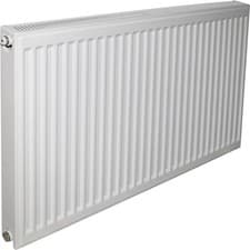 Image of Kudox Premium Type 21 Steel Panel Radiator 500x1200 Horizontal White Central New