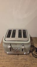 Image of Imperfection Swan ST19029GRY Retro 4 Slice Toaster with 7 Browning Levels