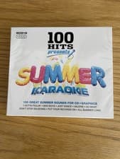 Image of Various Artists : 100 Hits: Summer Karaoke CD Box Set 5 discs (2010) Fast