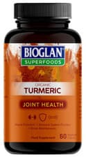 Image of Bioglan Superfoods Organic Turmeric Capsules Anti Inflammatory Supplements