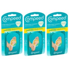 Image of Compeed Callus Removal Plaster Strips For Under Foot Medium - Pack of 3
