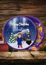 Image of Cadbury Heroes Tub Personalised Label | Celebration labels | Stickers