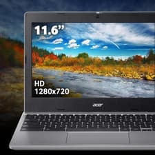 Image of Acer Chromebook 311 CB311-12H-C2GR 11.6 Inch Pure Silver Chrome OS Laptop