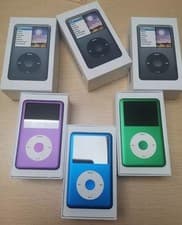 Image of New Sealed Apple iPod Classic 5th 6th 7th Gen 160GB 256GB 1TB Modded NEW Battery