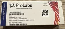 Image of ProLabs SFP-10G-SR-C 10GBase-SR 850nm LASER Transceiver Module 21CFR(J) Class 1