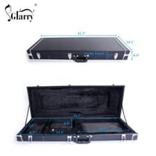 Image of Lockable Hard Case Square Hardshell Case Fits For GST GTL 170 SG Electric Guitar