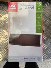 Image of One For All SV9430 Amplified Indoor Digital TV Aerial Curved HDTV Antenna Black