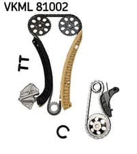 Image of Engine Timing Chain Kit SKF VKML 81002 Fits Seat Skoda VW Cordoba Fabia Ibiza