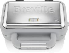 Image of Breville DuraCeramic Waffle Maker with Non-Stick Plates for Homemade Waffles