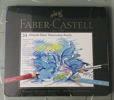 Image of Faber Castell Albrecht Durer Watercolour Pencils 24 Tin sealed