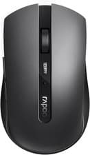 Image of RAPOO Multi-mode Wireless Optical Mouse 7200M Dark Grey - New Retail Boxed