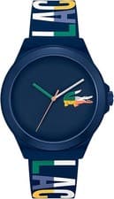 Image of Lacoste NEOCROC Men's Blue Analogue Quartz Watch –Silicone Strap – Model 2011184