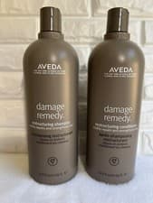 Image of Aveda Damage Remedy Restructuring Conditioner &Shampoo Large - 33.8 oz / 1 L