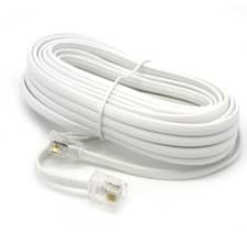 Image of RJ11 ADSL Router Cable Telephone Lead For BT/SKY/PlusNet Broadband Phone Lot