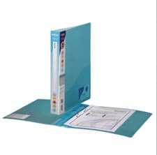 Image of Snopake 10180 2 Ring 25mm Capacity A4 Ring Binder Blue Pack of 10 Free 24h Del