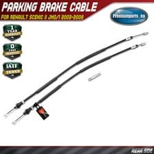 Image of 2x Brake Parking Cable Rear Left and Right for Renault Scénic II JM0/1 2003-2009