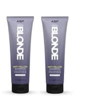Image of ASP System Blonde Anti Yellow Shampoo 275ml Pack of 2