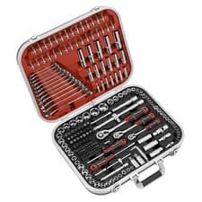 Image of Sealey Socket Set 216pc 1/4", 3/8" & 1/2"Sq Drive WallDrive® - AK7982