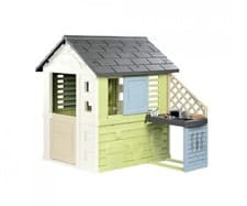 Image of Smoby Toys 7600810738 - Life - Pretty Playhouse With Kitchen - New