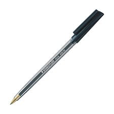 Image of STAEDTLER Stick 430 Medium Tip Ballpoint Pens - Blue Red Green Black