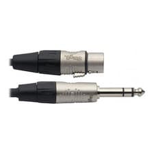 Image of 10m Stagg XLR (F) - 6.3mm Stereo Jack (M) Audio Cable