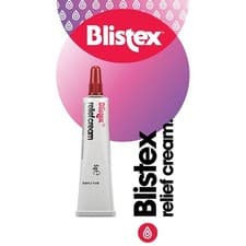 Image of Blistex Medicated Relief Cream 5g For Cold Sores, Cracked Chapped Lip Care