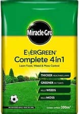 Image of Miracle-Gro EverGreen Complete 4in1 Lawn Feed Spreader Weed Killer Moss Control