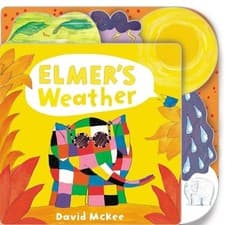 Image of Elmer's Weather: Tabbed Board Book - NEW David Mckee 2018