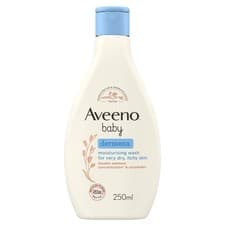 Image of Aveeno Baby Dermexa Moisturising Wash (1x 250ml) Soothing Unscented and Soap