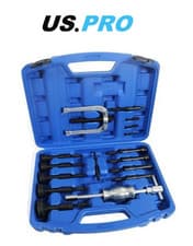 Image of US PRO Bearing Puller Extractor Remover Inner Blind Bearing Removal 16pc 5163