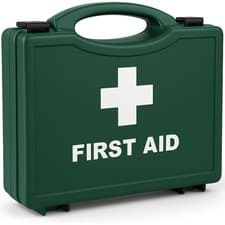 Image of First Aid Kit HSE BSI Compliant Workplace Office Catering Home Travel Emergency