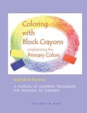 Image of Coloring with Block Crayons emphasizing the Primary Colors 3rd Ed. 9781604029963