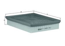 Image of MAHLE LX 2048 Air Filter for SSANGYONG
