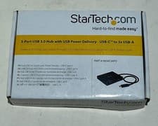 Image of Startech 3 Port USB 3.0 Hub With USB Power Delivery