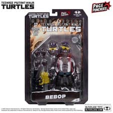 Image of McFarlane Toys Bebop (Teenage Mutant Ninja Turtles) + Comic TMNT NEW !