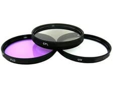 Image of Maxsima 52mm Professional Multi Coated Glass Lens Filter Kit, UV, CPL Polarising