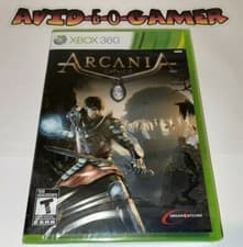 Image of Gothic 4 Arcania Microsoft Xbox 360 Dreamcatcher NTSC Sealed Y Fold NEW