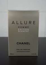 Image of BNIB Chanel Allure Homme Blanche Edition EDP 100ml Aftershave Spray, For Him