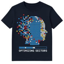 Image of Programmer Optimizing Brain Functions Computer Science Unisex T-Shirt