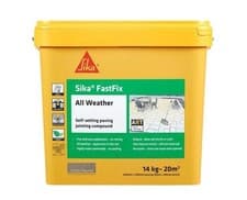 Image of Everbuild Sika FastFix All Weather Paving Jointing Compound Deep Grey BB02/26