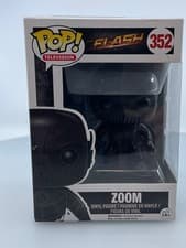 Image of Funko POP! Television DC The Flash Zoom #352 Vinyl Figure DAMAGED BOX SEE PICS