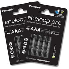 Image of 8x PANASONIC AAA Eneloop Pro Rechargeable Batteries 930mAh NiMH Batteries New